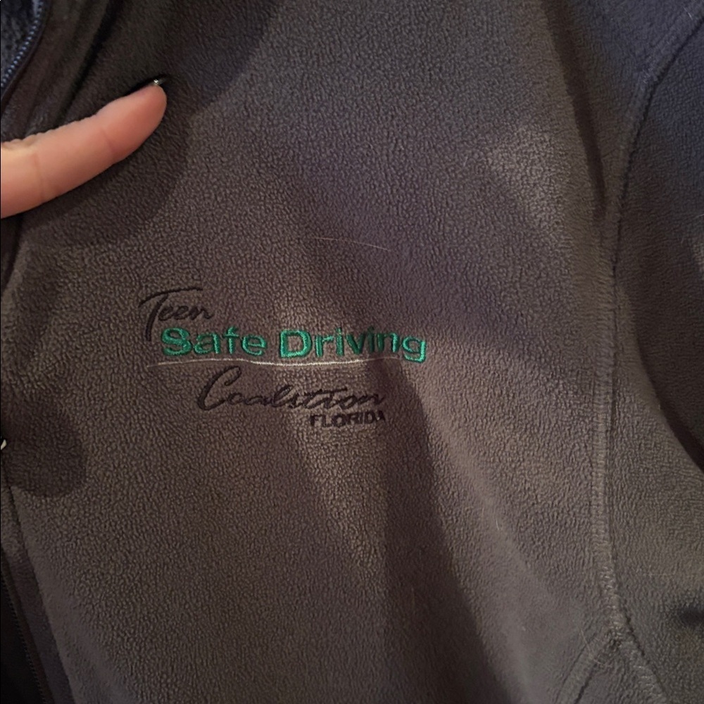 Eddie Bauer fleece zip up size L - Picture 4 of 8